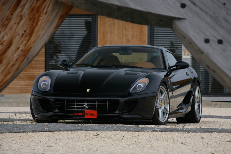 Illustration for article titled Novitec Adds Twin Blowers To Ferrari 599 Fiorano For 808 HP